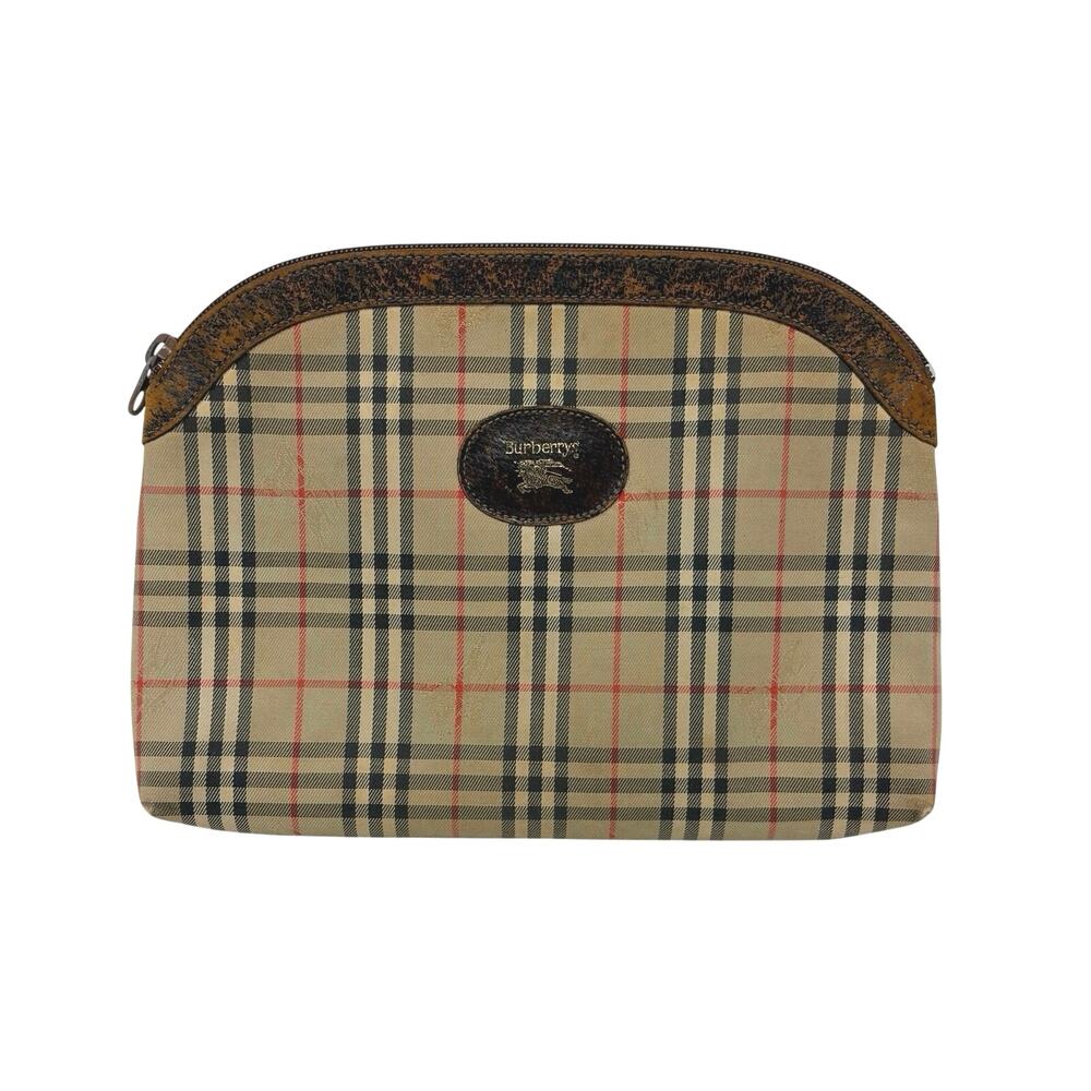 Burberry Vintage Zipper Pouch